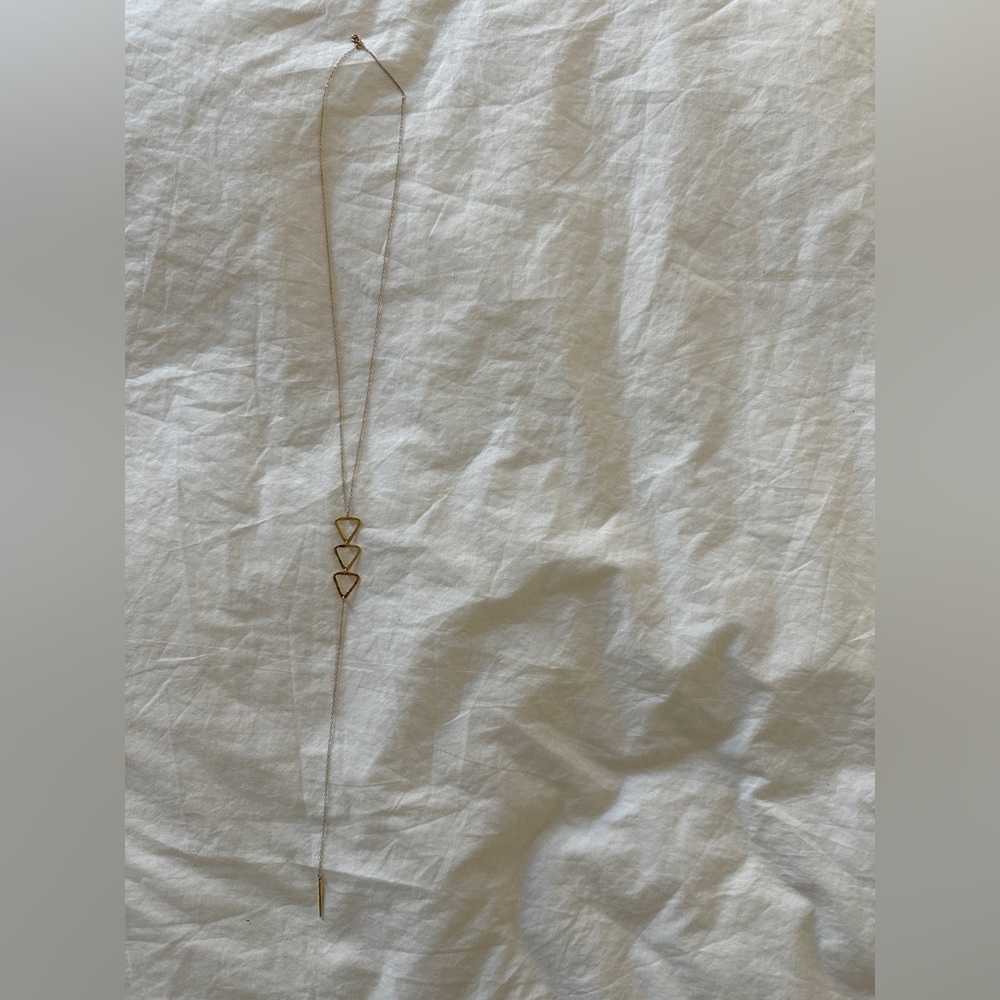 Long Delicate Gold Chain